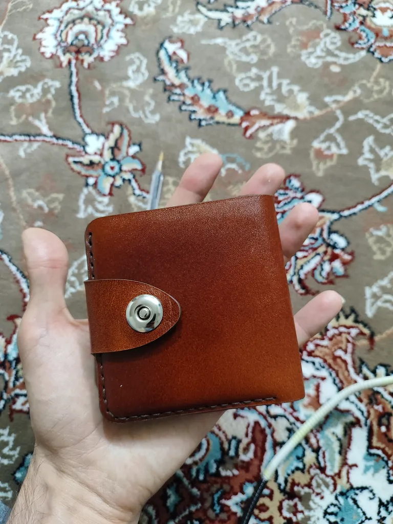 کیف پول خانه چرم آنا مدل 57777