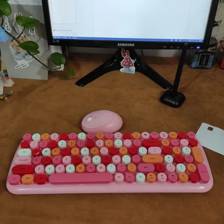 کیبورد و ماوس بی سیم مافی مدل CANDY XR، سوییچ ممبران ، Full Size