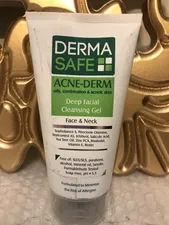 تجریه خرید ژل شوینده صورت درماسیف سری Acne Derm مدل Deep Facial حجم ۱۵۰ میلی‌لیتر