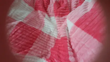 پتو مسافرتی مدل ژله ای پلیسه چهار خونه سایز 220 × 240 سانتی متر