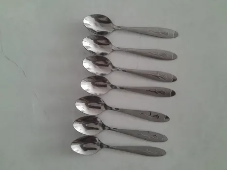 قاشق چای خوری مدل Rose بسته 6 عددی