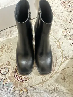 نیم بوت زنانه چرم مشهد مدل J2571-001