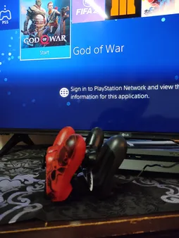 پایه شارژر دسته بازی پلی استیشن 4 دابی مدل TP4-002