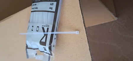 بست کمربندی پلاستیکی روزا کد RZ100 بسته 100عددی