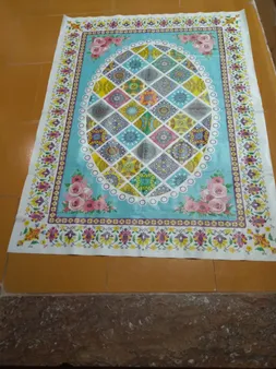 سفره 6 نفره طرح سنتی کد PJ-115