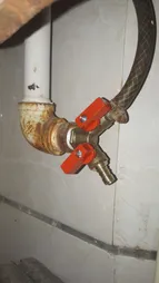 شیر سه راهی گاز کد8