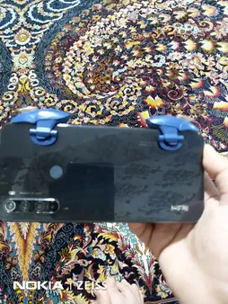 دسته بازی مدل Blue Shark به همراه آستین کنترل کننده انگشت