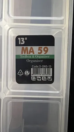 جعبه ارگانایزر ابزار ای بی زد مدل S-ORG-13