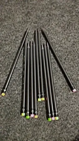 مداد مشکی آدمیرال مدل Negro کد 61C بسته 12 عددی