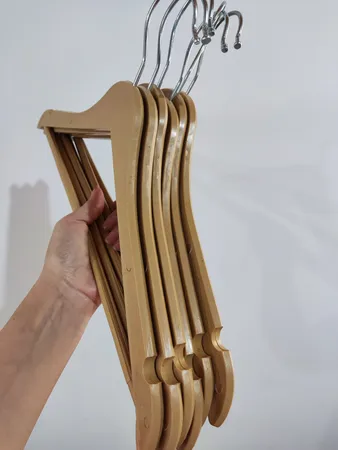 چوب لباسی طرح چوب بسته 6 عددی