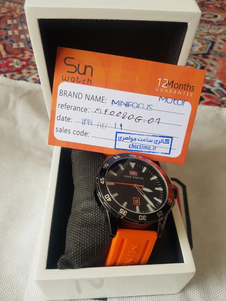 ساعت مچی عقربه ای مردانه مینی فوکوس مدل mf0017g.02