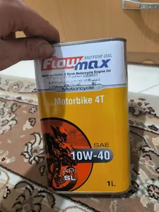 تجریه خرید روغن موتور سیکلت فلومكس مدل Motorbike SAE 10W40 حجم 1 لیتر