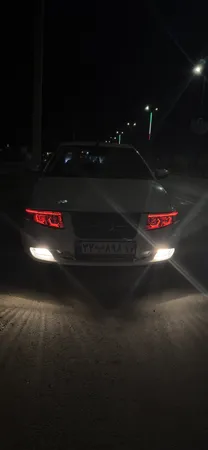 چراغ جلو خودرو جمع ساز مدل 3D-Hexa فولکالر راهنما دار مناسب برای سمند سورن بسته دو عددی
