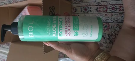 ماسک مو بیول مدل آلوئه ورا حجم 500 میلی لیتر