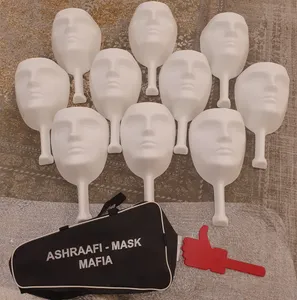 تجریه خرید ماسک ایفای نقش مدل مافیا بسته 10 عددی به همراه کیف