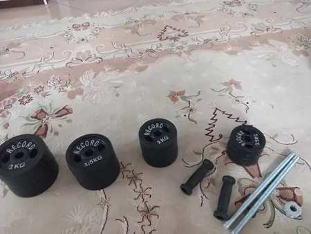 دمبل مدل A1 وزن 10 کیلوگرمی بسته 2 عددی