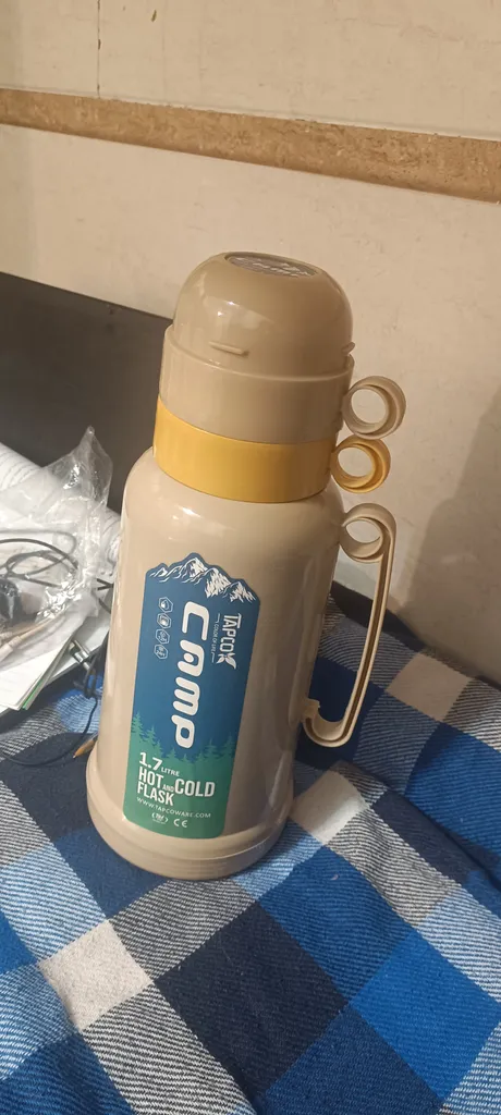 فلاسک کمپ مدل استوانه ای گنجایش 1.7 لیتر