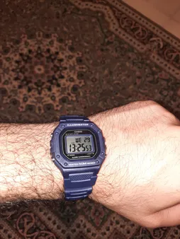 ساعت مچی دیجیتال کاسیو کد W-218H-2AVDF