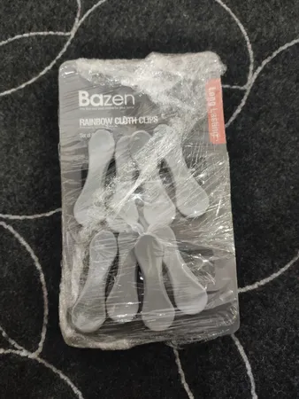 گیره لباس بازن کد 5301010 بسته 8 عددی