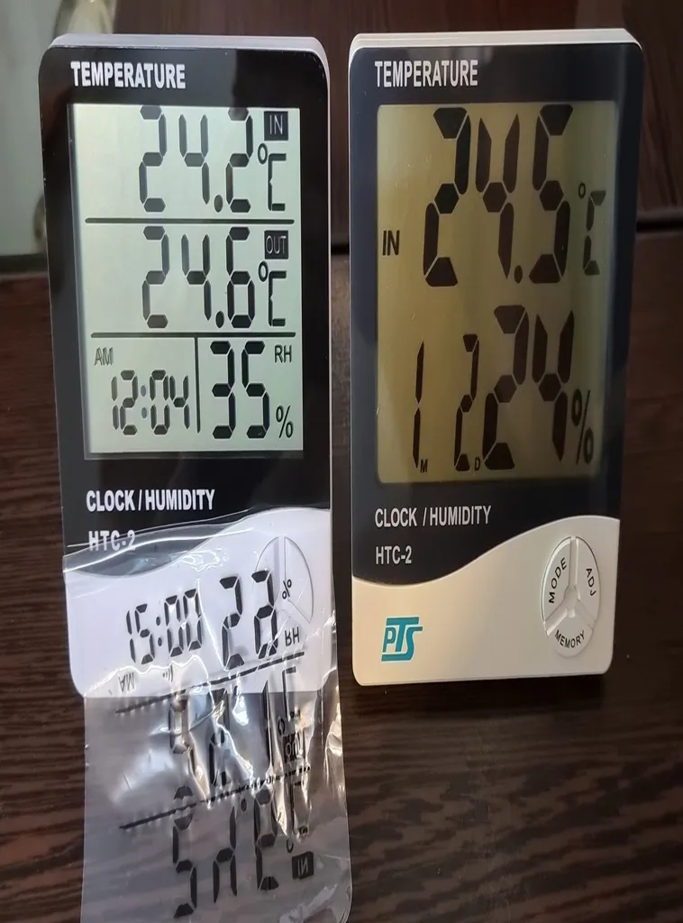 دماسنج و رطوبت سنج محیطی HTC-2