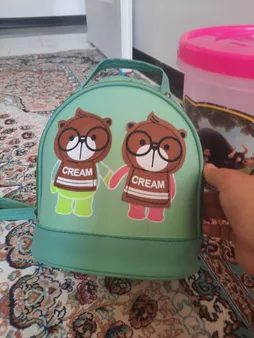 کوله پشتی بچگانه طرح cream