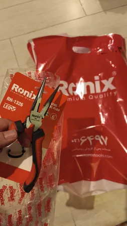 انبر دم باریک رونیکس مدل RH1326 سایز 6 اینچ