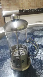 شیشه یدک فرنچ پرس مدل ضخیم حجم 600 میلی لیتر