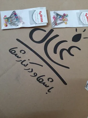 گیره روسری زنانه دینا کد A003 مجموعه 5 عددی