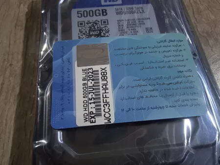 هارددیسک اینترنال وسترن دیجیتال مدل Blue WD5000AZLX ظرفیت 500 گیگابایت