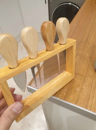 ست کارد صبحانه خوری مدل 20224 مجموعه 4 عددی به همراه استند