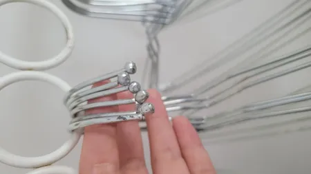 آویز لباس مدل LOX بسته 12 عددی