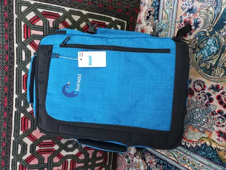 کوله پشتی لپ تاپ برساد مدل Bb 102 plus مناسب برای لپ تاپ 15 تا 17 اینچی