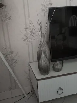 گلدان دکوری مدل سالینا کد 2175 مجموعه سه عددی