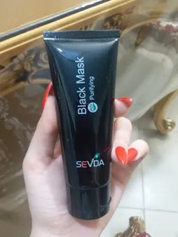 ماسک زغال Sevda حجم 75 میلی لیتر
