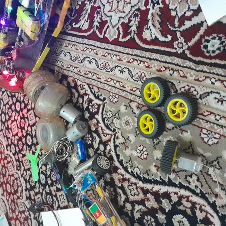 چرخ ربات مدل TRT-41 بسته 4 عددی