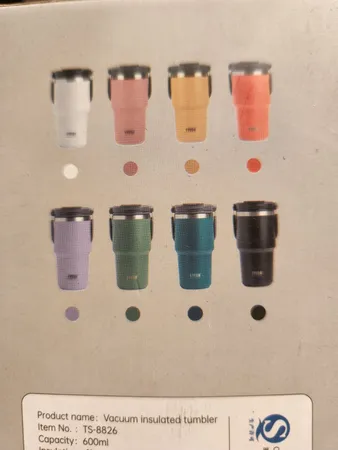 تراول ماگ تایسو مدل دسته دار گنجایش 0.6 لیتر