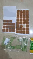 پد پایه مبل و صندلی 2.5*2.5 سانت مدل 005 بسته 32 عددی