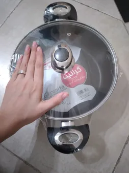 قابلمه کوتاه زرساب مدل گرانیتا سایز 24