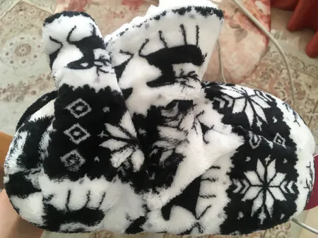 پاپوش زنانه مدل گوزن شاخ دار کد MH132 BK