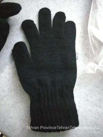 دستکش بافت مردانه مدل 004