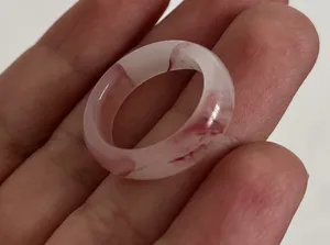 تجریه خرید انگشتر مدل حلقه عقیق کد Su