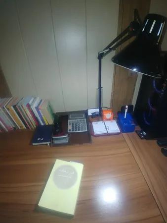 چراغ مطالعه مدل EN-101 همراه با لامپ ال ای دی 6 وات سهند E27