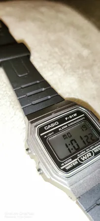 ساعت مچی دیجیتال کاسیو مدل F-91WM-1BDF