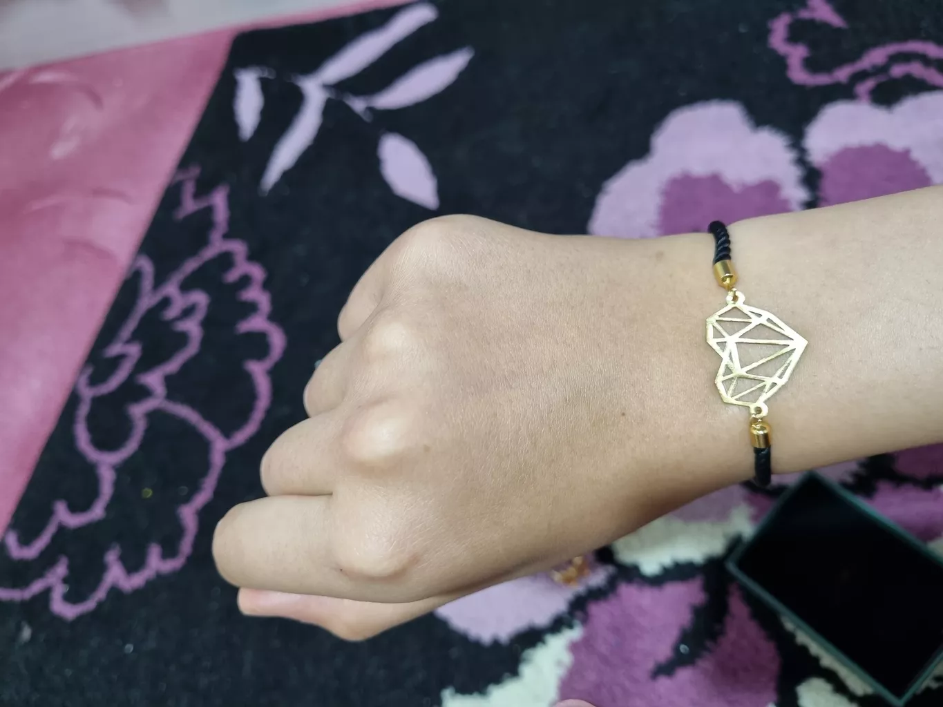 دستبند زنانه دلنار گالری مدل قلب آسانسوری
