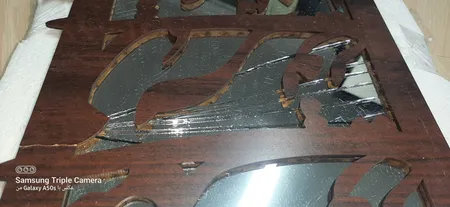 تابلو آینه سالی وان مدل وصف جمال