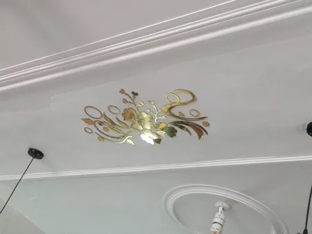 آینه دکوپدیده مدل Flower1001