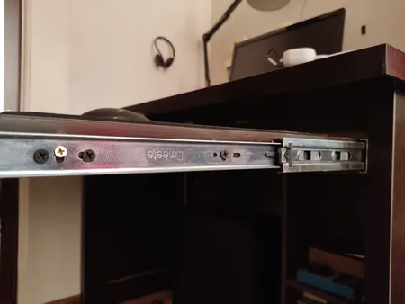 ریل ساچمه ای امیت مدل SL4 سایز 40 سانتی متر بسته 2 عددی