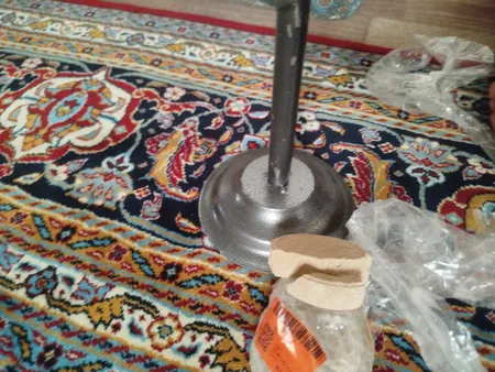 پايه مهر فلزي مدل ساده