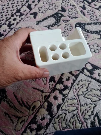 پایه چسب مدل 1000 به همراه چسب نواری بسته 10 عددی