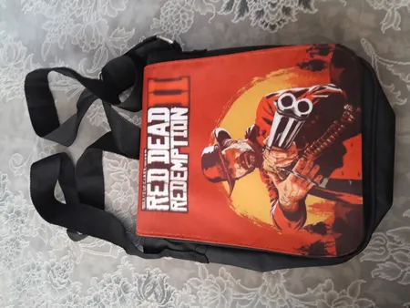 کیف دوشی پسرانه طرح Red dead کد k195